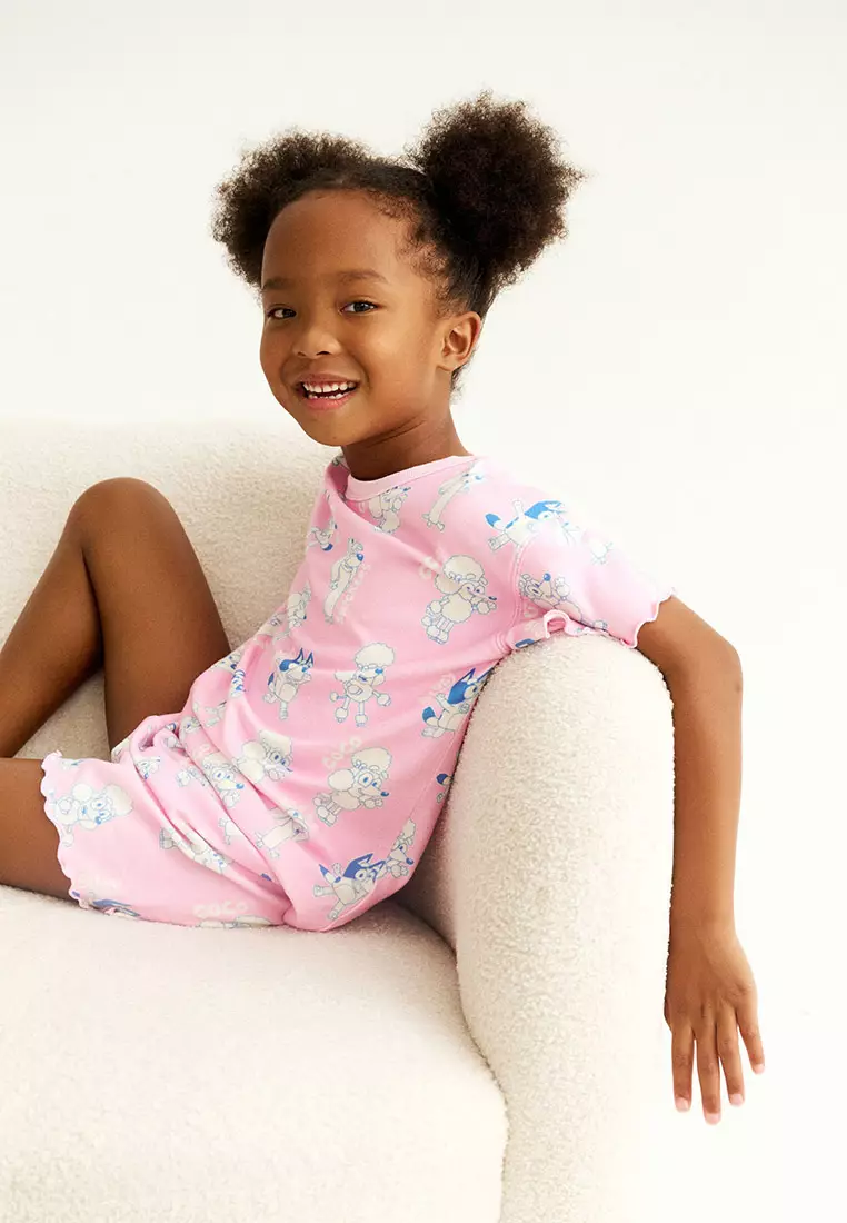 Dani Short Sleeve Pyjama Set Licensed