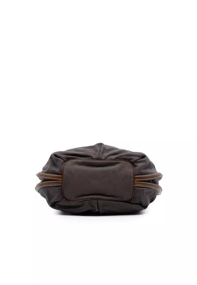 Pre-Loved Celine Canvas Carriage Tote