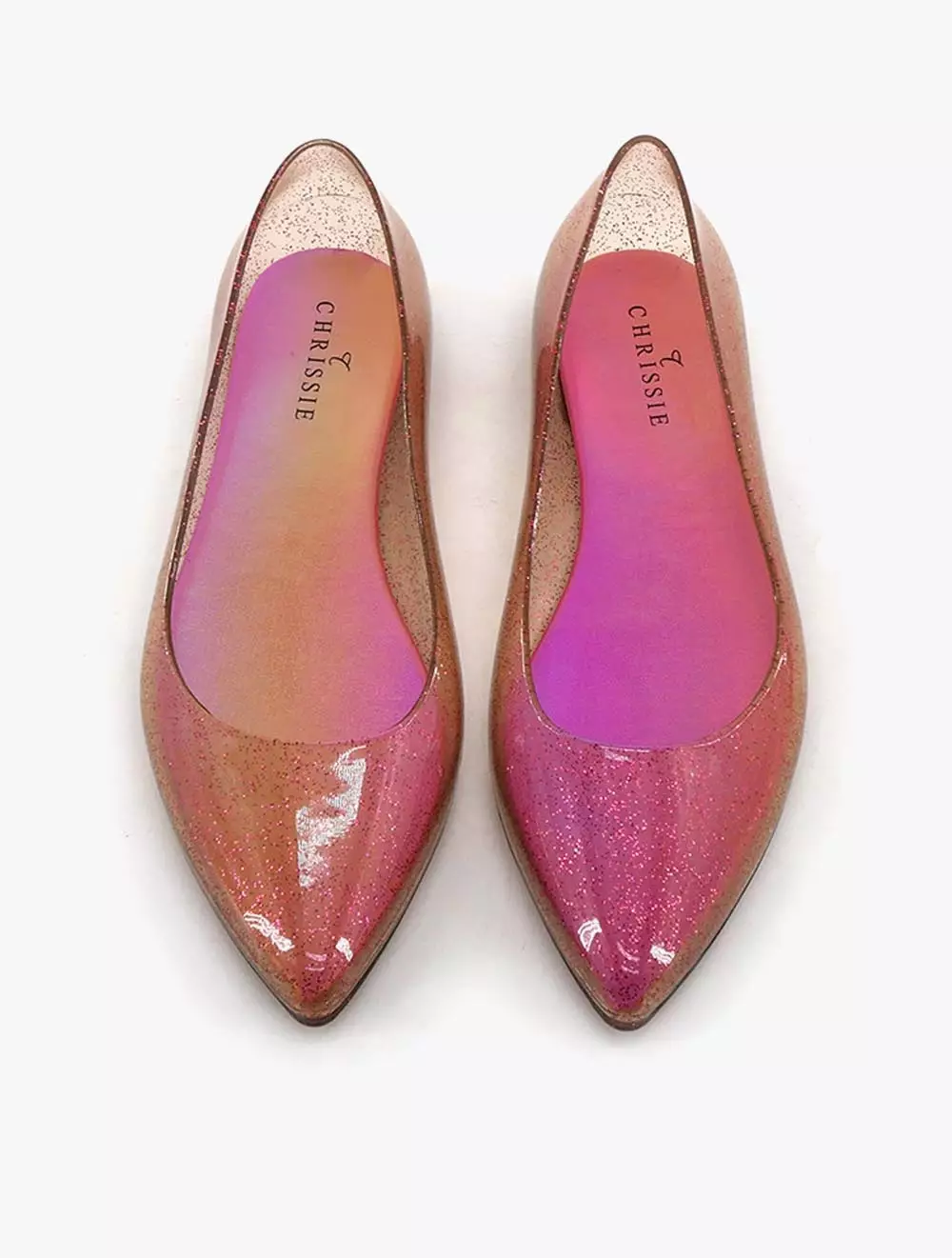 Payless Chrissie Womens Gwen Jelly Flats - Rosegold_15