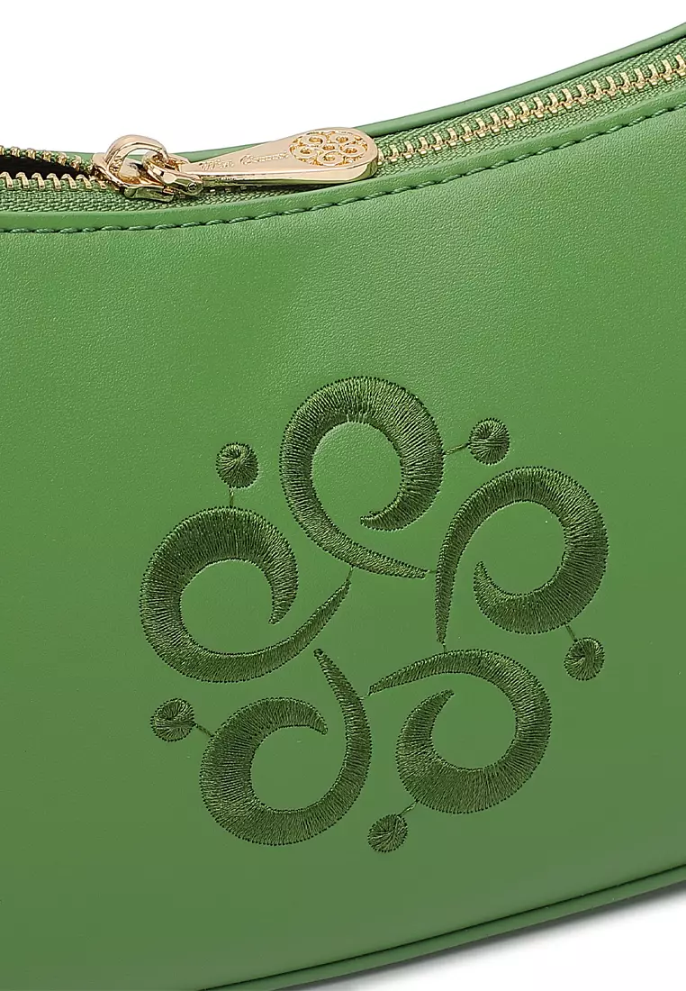 Women's Top Handle Bag / Sling Bag / Shoulder Bag - Green
