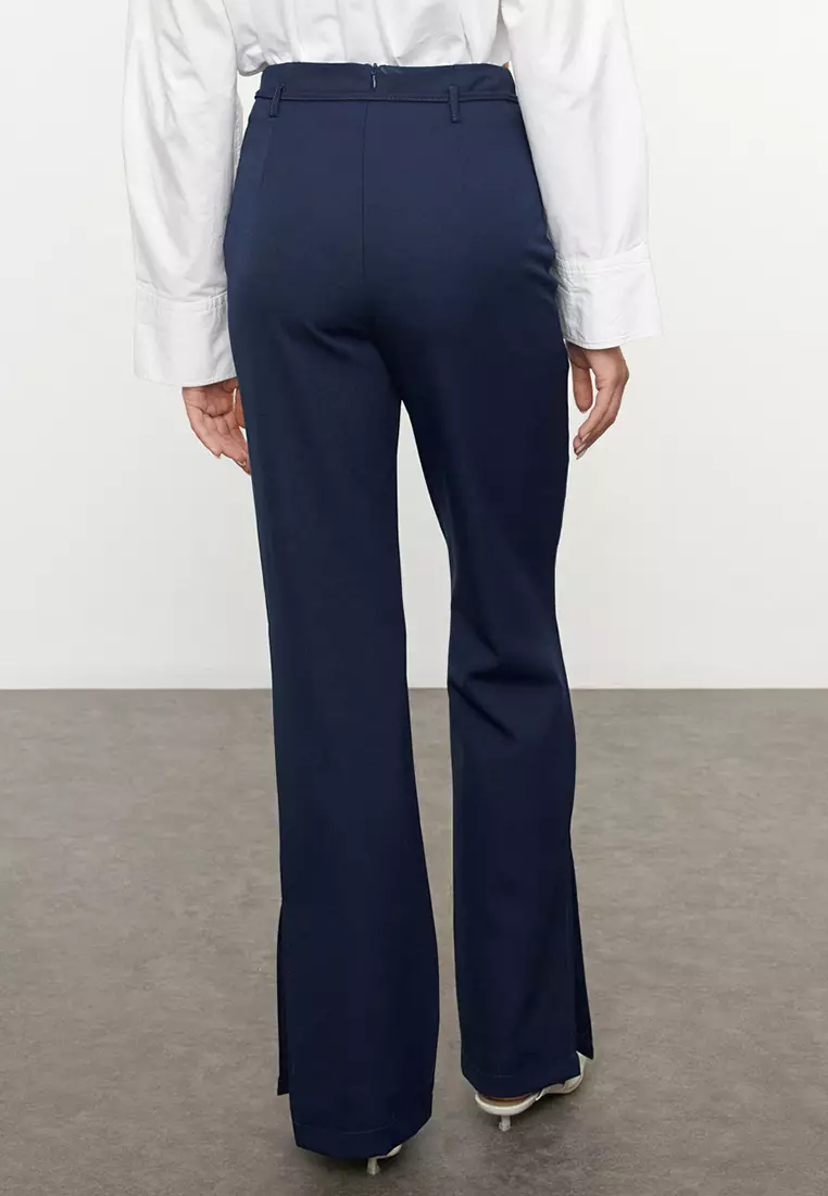 V Waist Detailed Trousers