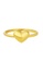TOMEI TOMEI Heart Ring, Yellow Gold 916 B3E8EACCCBC8C4GS_1