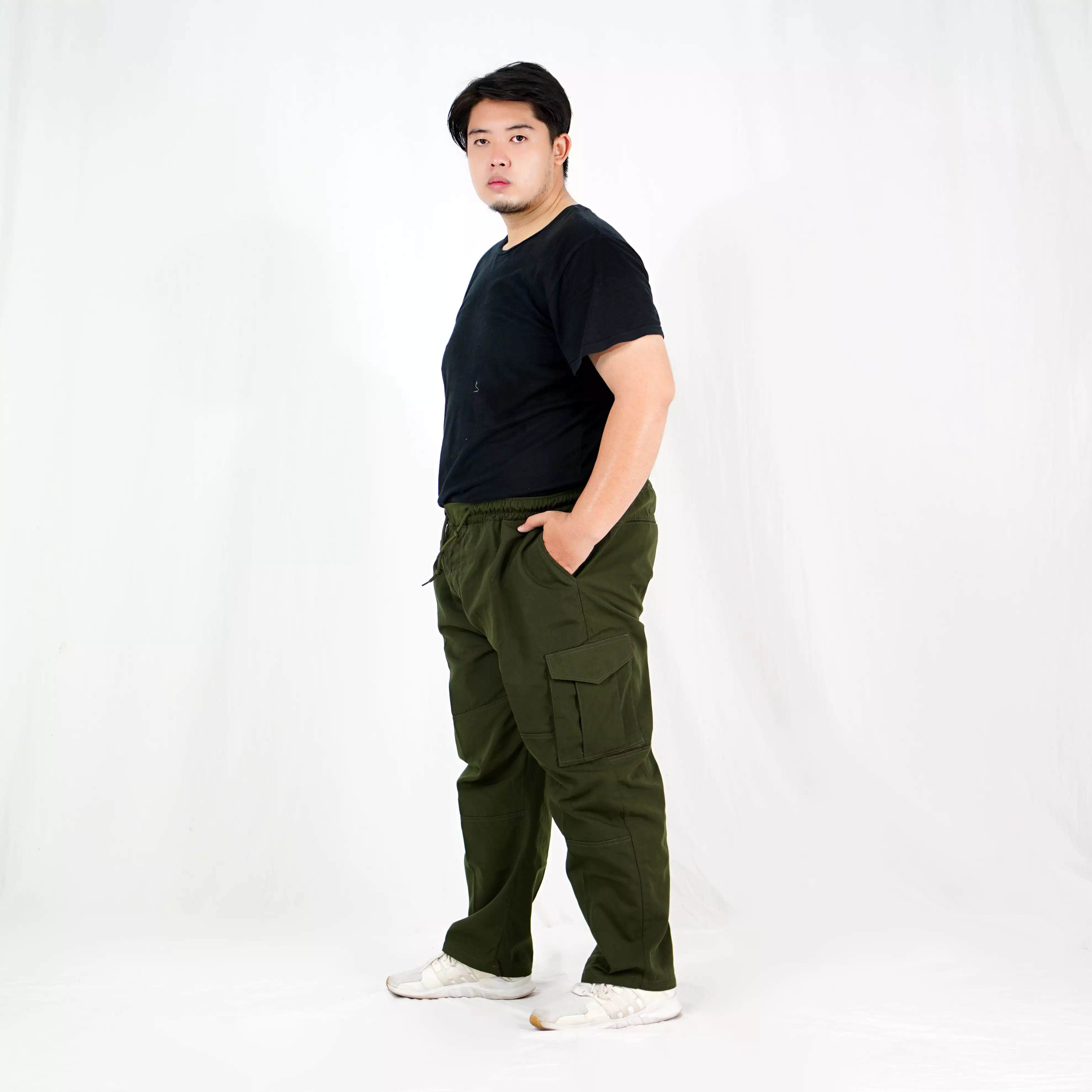  DENNY BIG Celana Cargo Taktikal Ukuran BESAR Celana Cargo ARMY