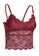 SMROCCO Women Lace Tube Top Camisole TB9080 (Maroon) D2D42US2355597GS_3