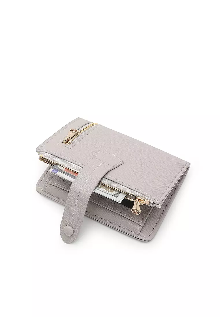 Women's Short Purse / Wallet - Grey