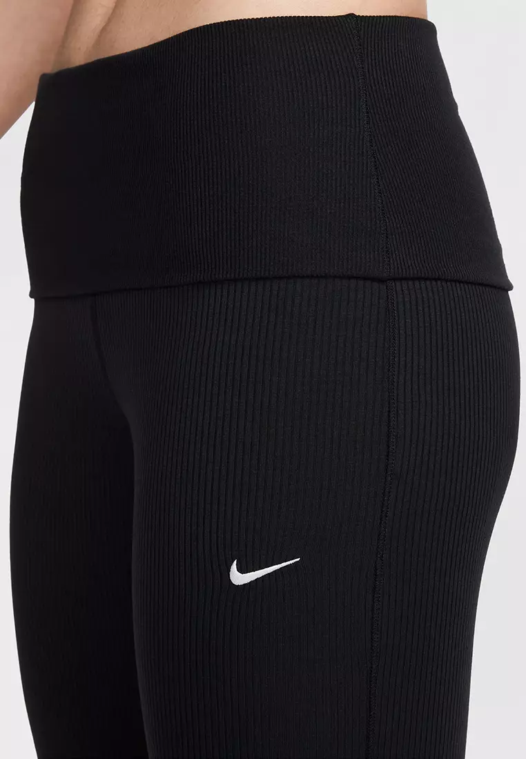 Sportswear Women's Chill Knit Mid-Rise Tight Ribbed Pants