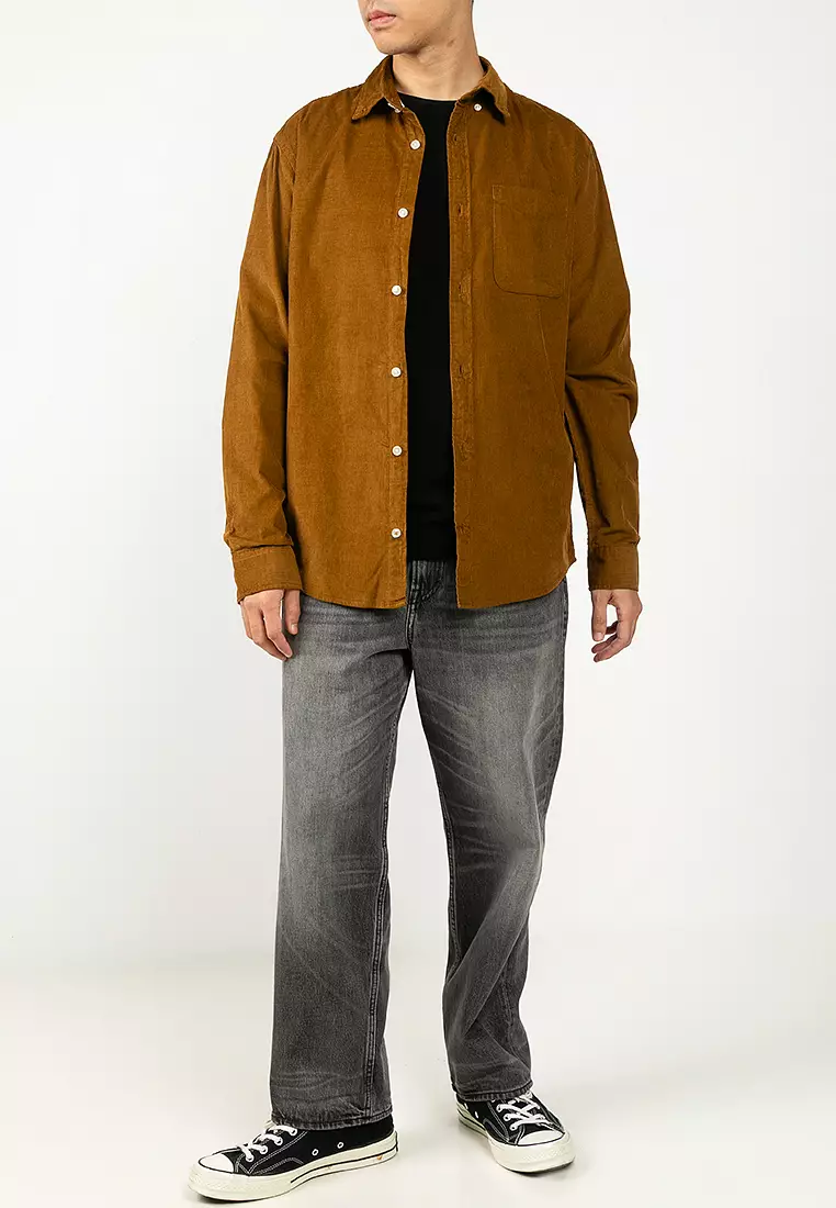 Corduroy Long Sleeve Shirt