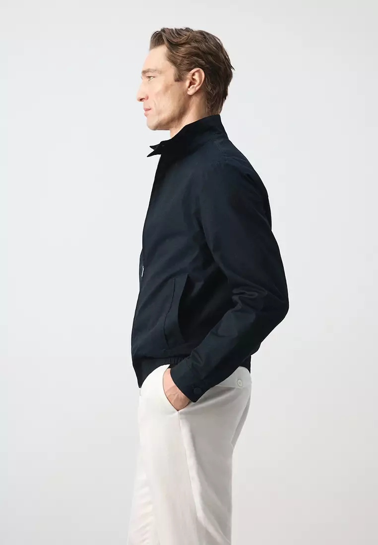 Buy MANGO Man 100% Cotton Water Repellent Jacket 2026 Online | ZALORA