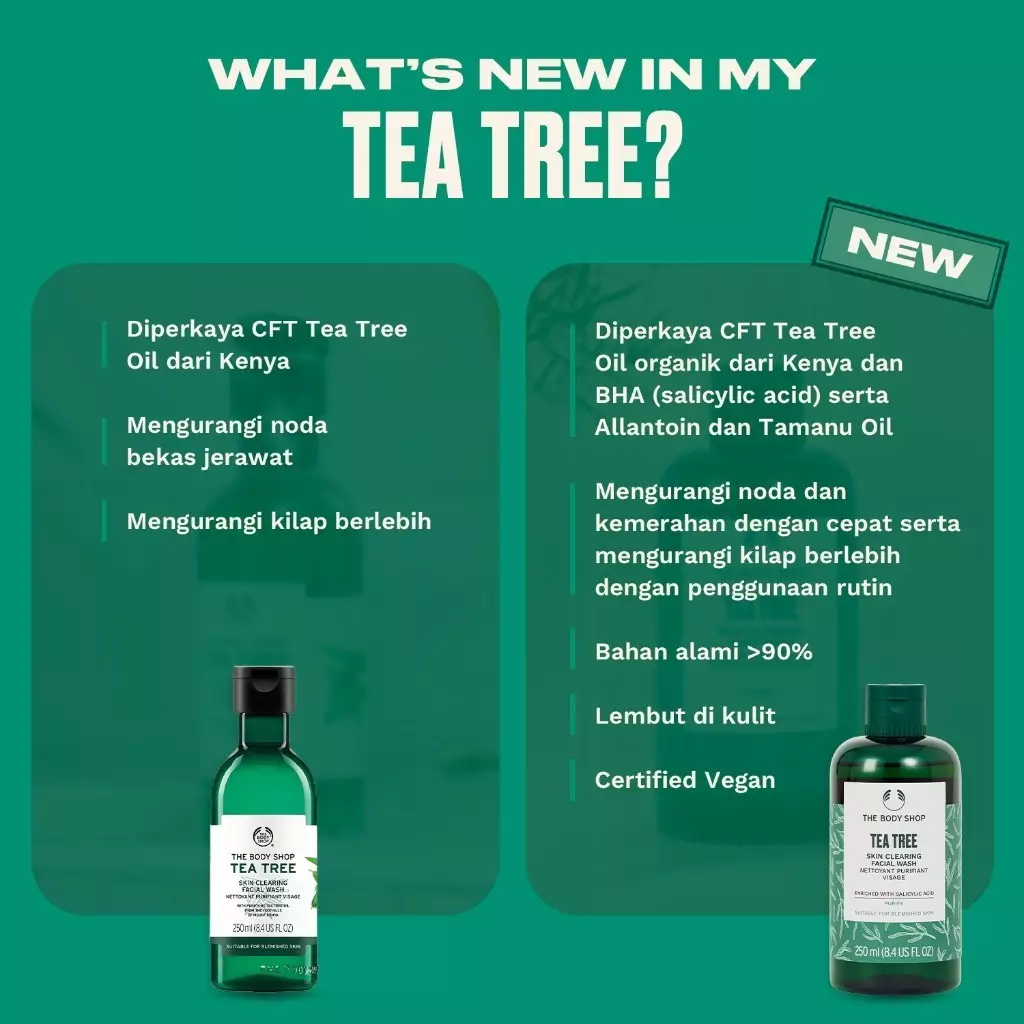 Tea Tree Skin Clearing Facial Wash 250ml