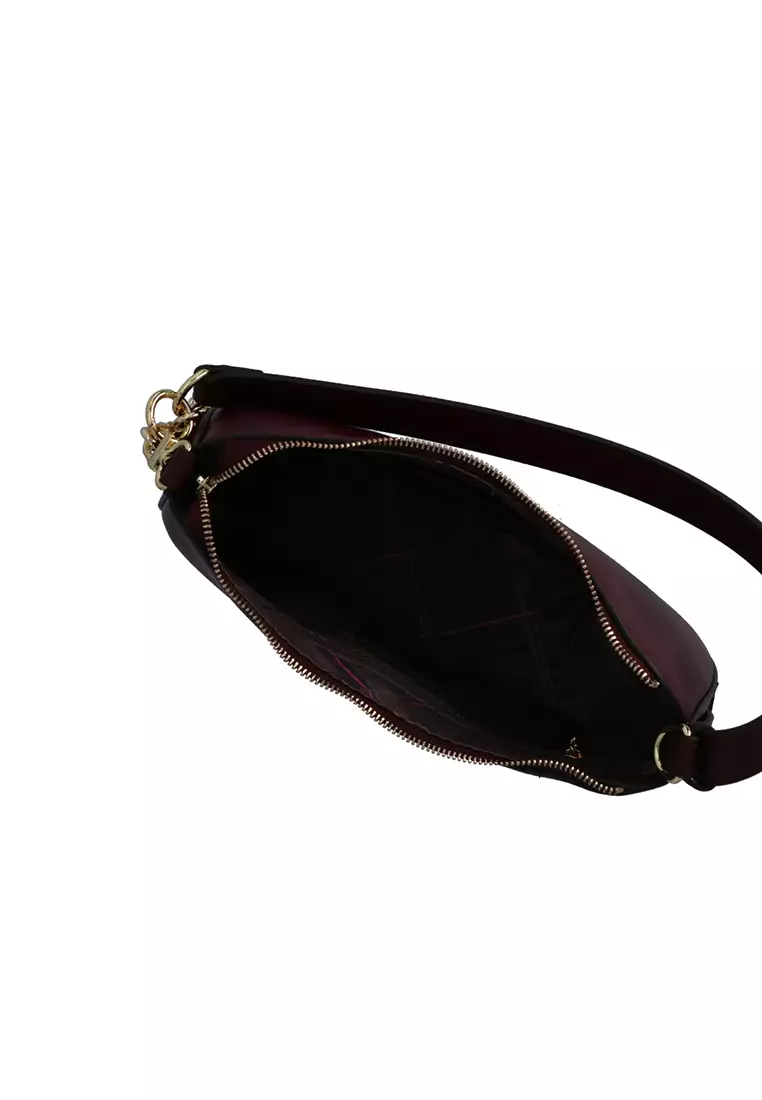 The Mellow 2-Way Shoulder Bag - Maroon