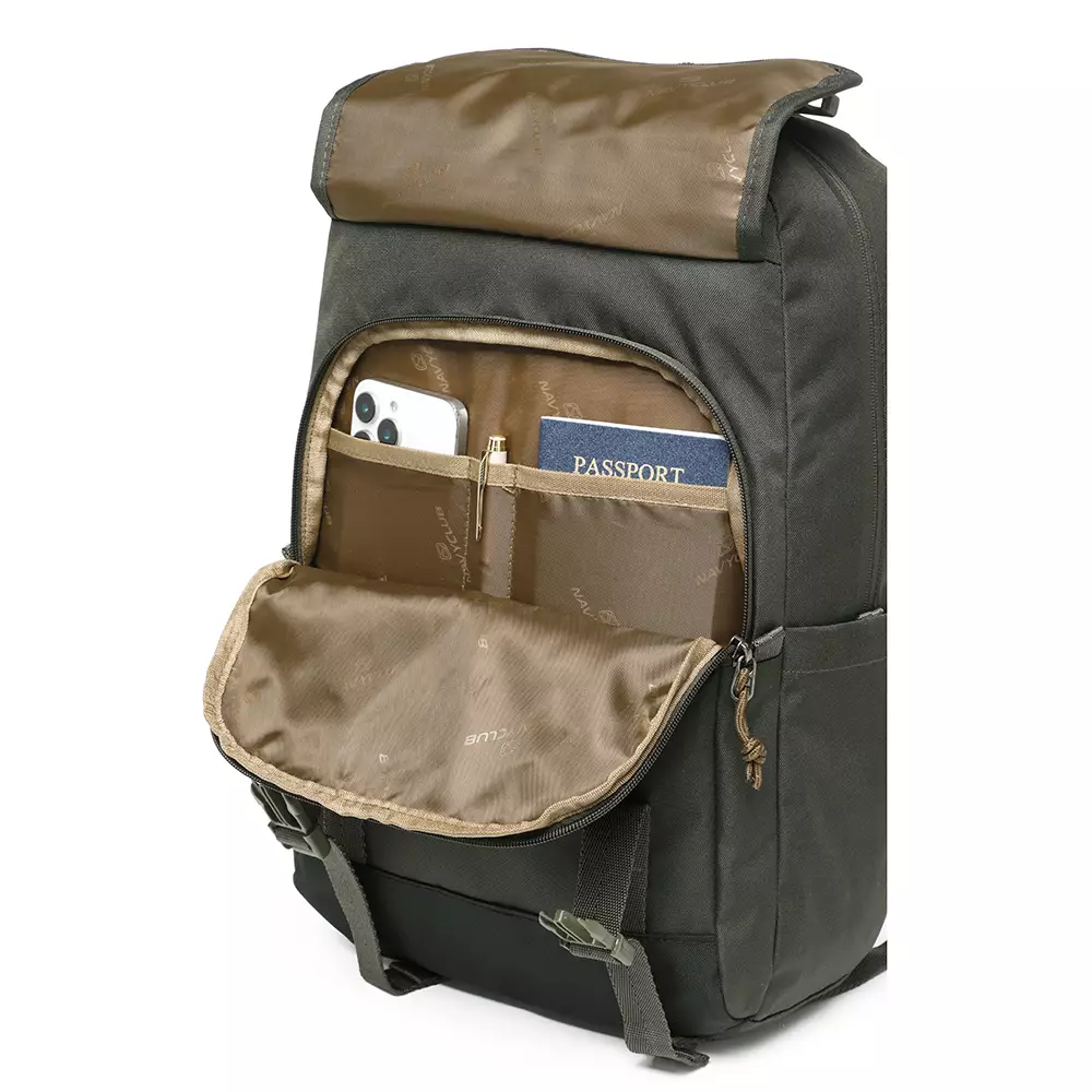 Navy Club Tas Ransel Laptop FJA - Backpack Daypack Up to 14 Inch Tas Pria Wanita