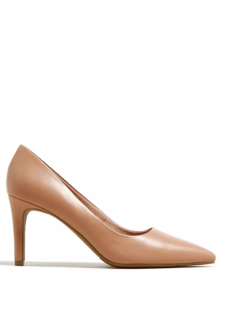 Stiletto Heel Pointed Court Shoes