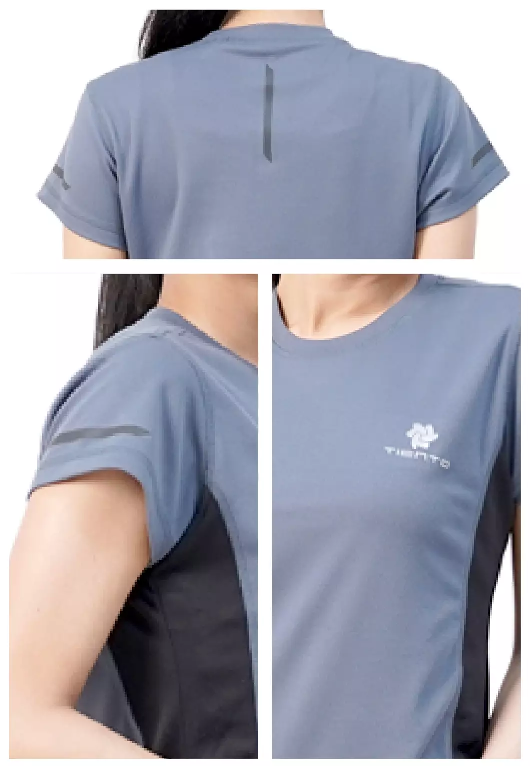Tiento Kaos Olahraga Lari Baju Running Gym Dry Fit Extra Lite Wanita