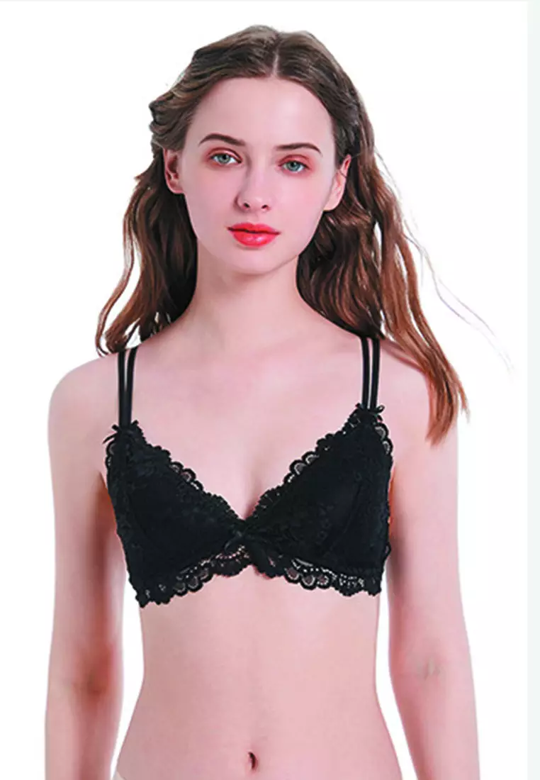 Buy Lycka Lks2106 Lady Sexy Lace Bra Black 2024 Online Zalora Philippines 6966