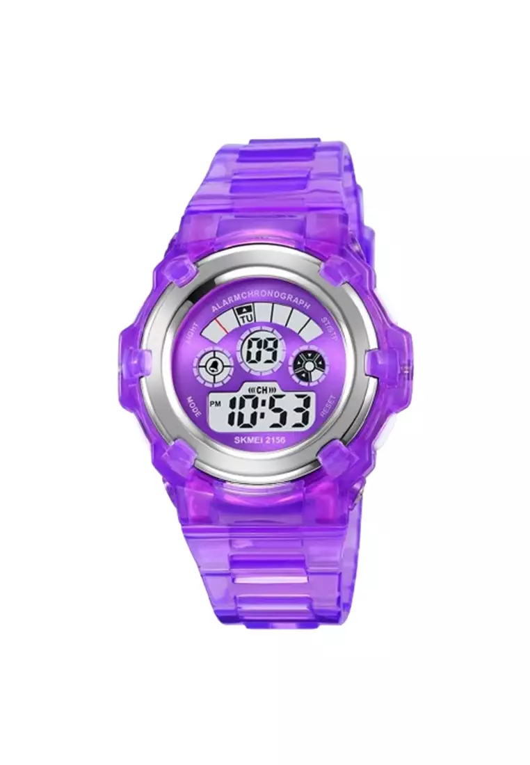 Jam Tangan Digital EL Light Material TPU Waterproof MC56 ORIGINAL