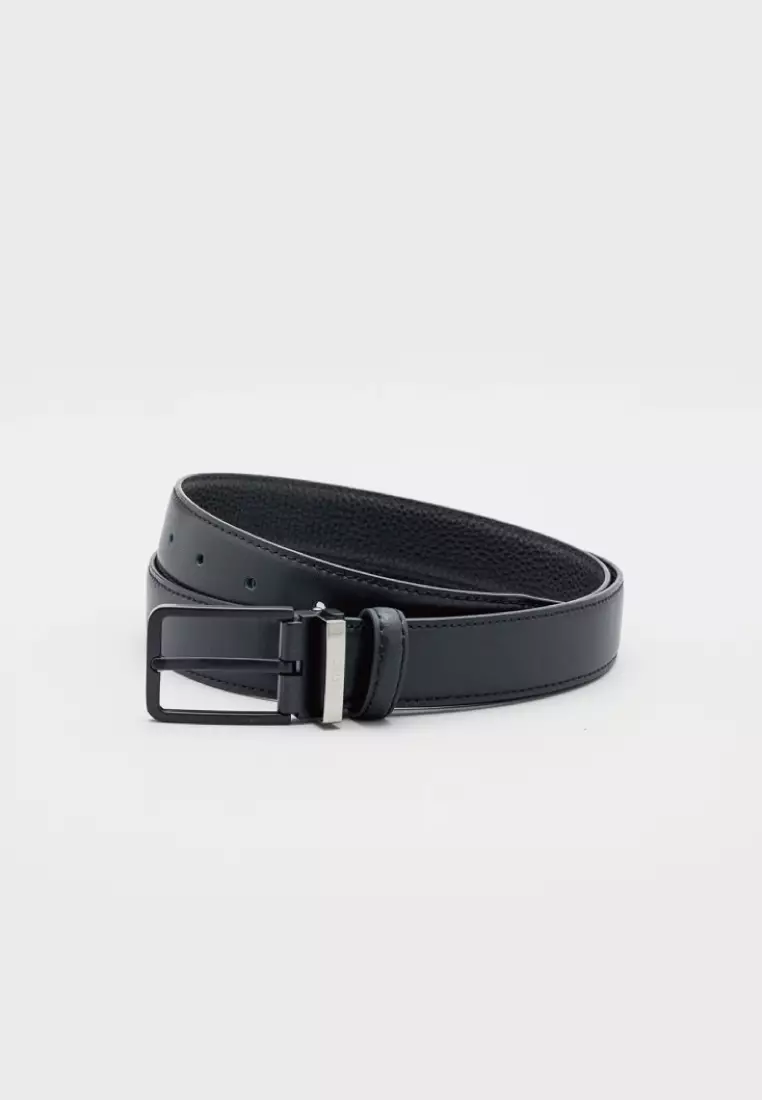 Black leather Belt