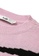 b+ab pink Intarsia striped knit sweater 2717DAABC1678FGS_5