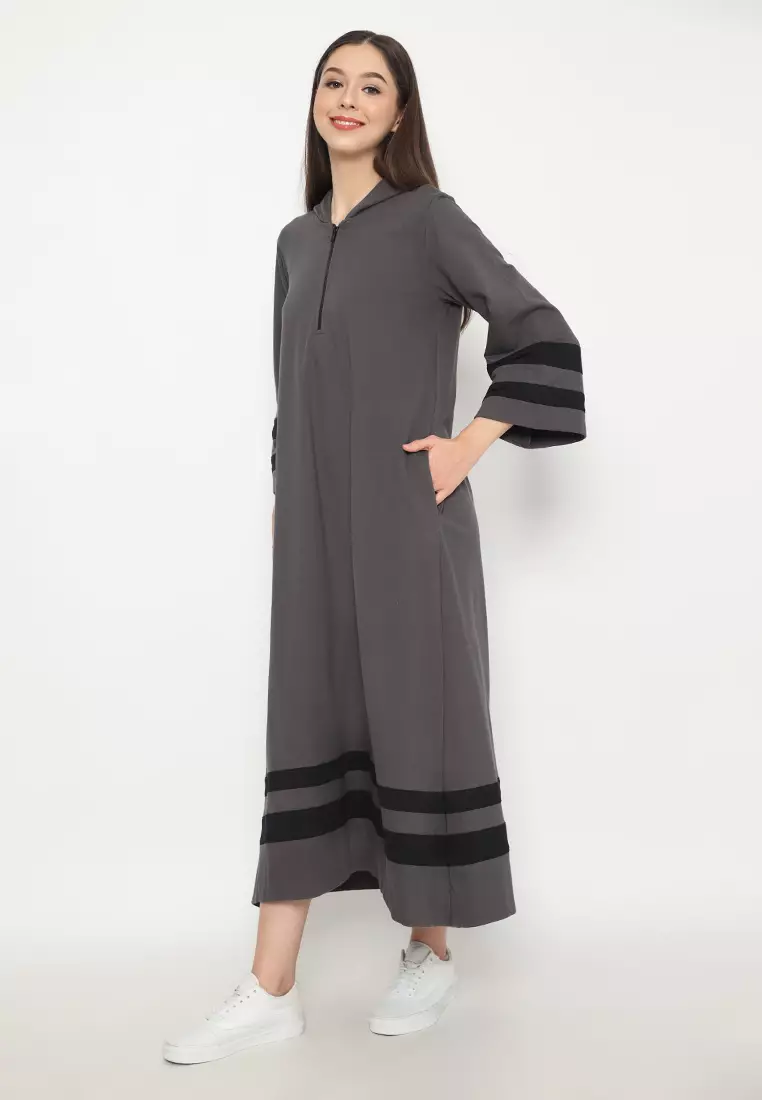 Ziya Hoodie Dark Grey