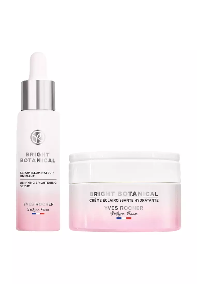 Bright Botanical Brightening Hydrating Serum 50ml & Unifying Serum Fluid 30ml Skin Care