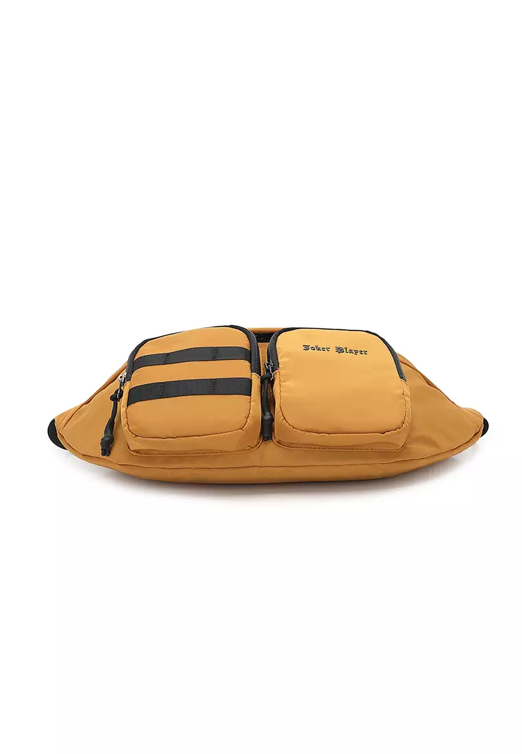 Men's Chest Bag / Sling Bag / Crossbody Bag - Yellow