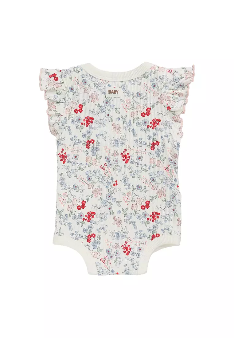Organic Pointelle Flutter Bubbysuit