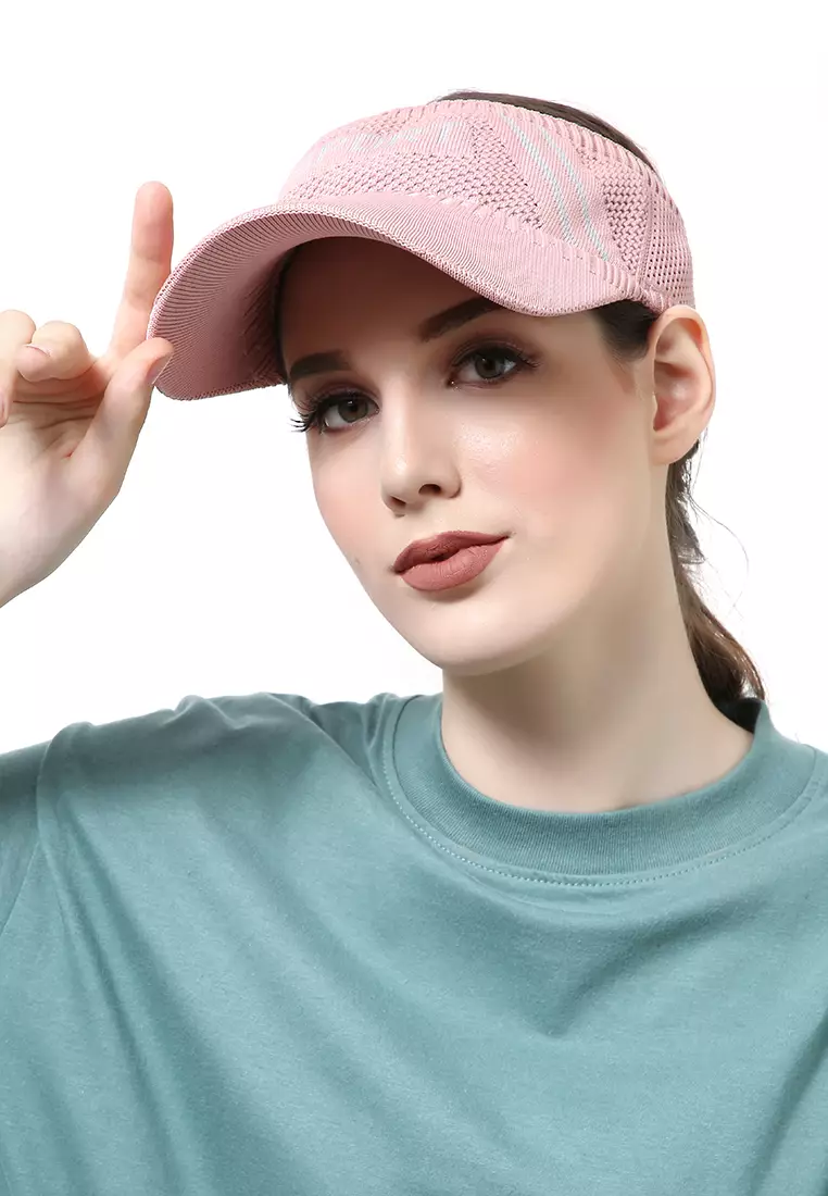 Zaskia Basball Cap Pelindung Matahari Untuk Pria Dan Wanita - Pink