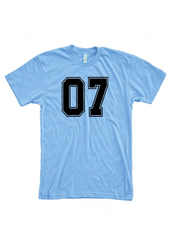 MRL Prints blue Number Shirt 07 T-Shirt Customized Jersey 5CEE1AA26C2931GS_1