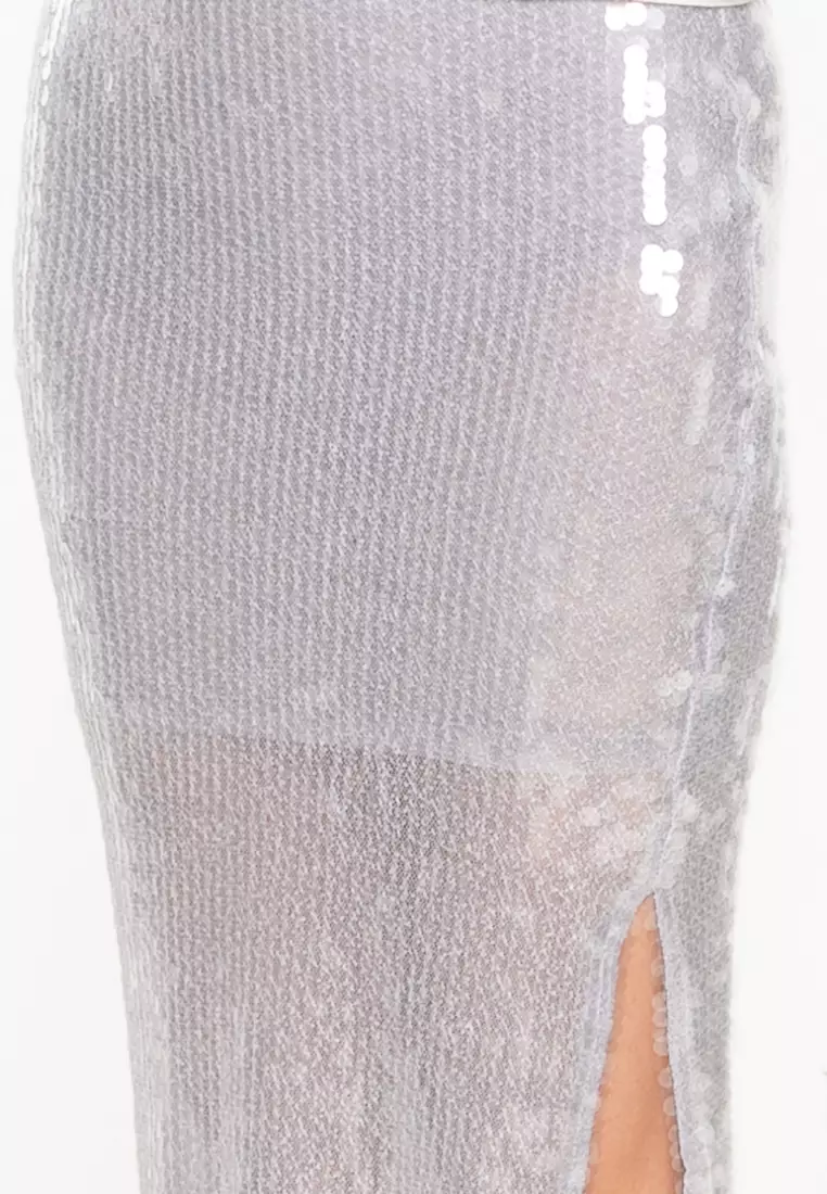 ZARA Shiny Midi Skirt 2025 | Buy ZARA Online | ZALORA Hong Kong