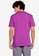 BOSS purple Tee 2 Logo Short Sleeves Tee 6CD92AA79C2A09GS_2
