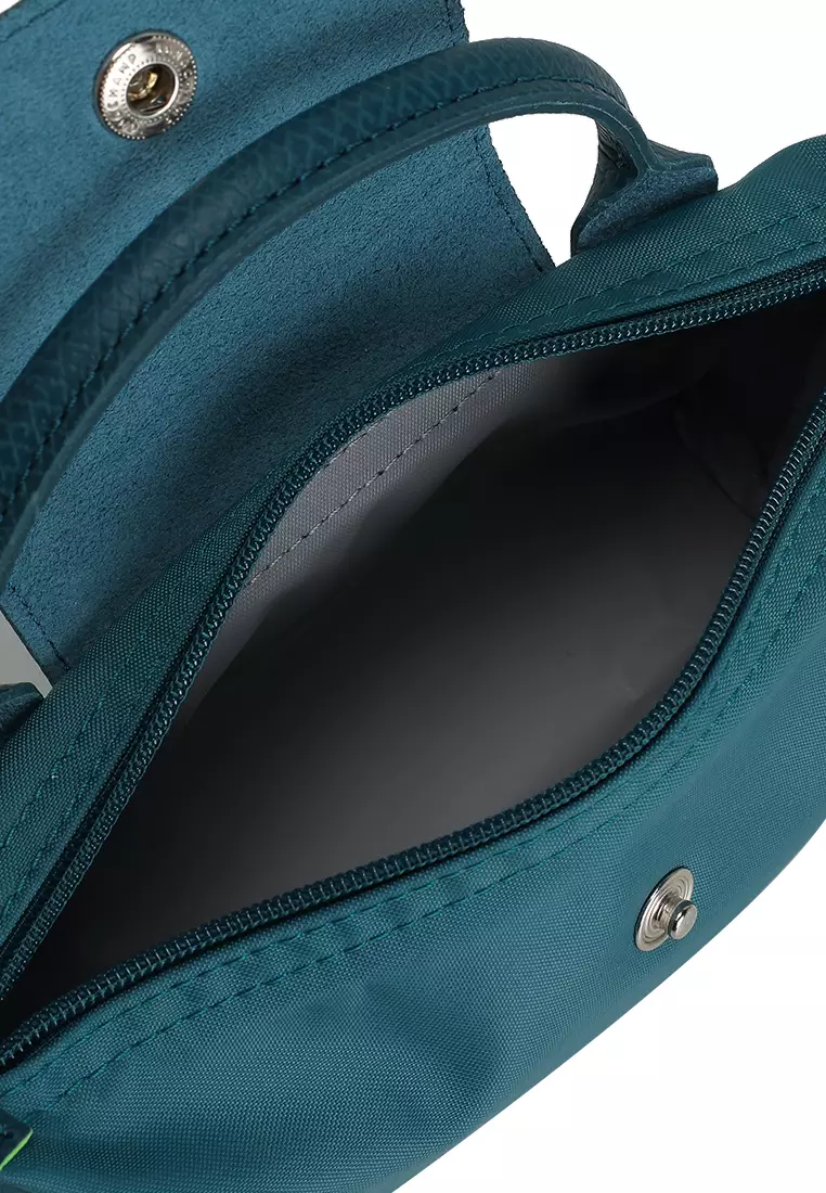 Le Pliage Green Pouch with Handle