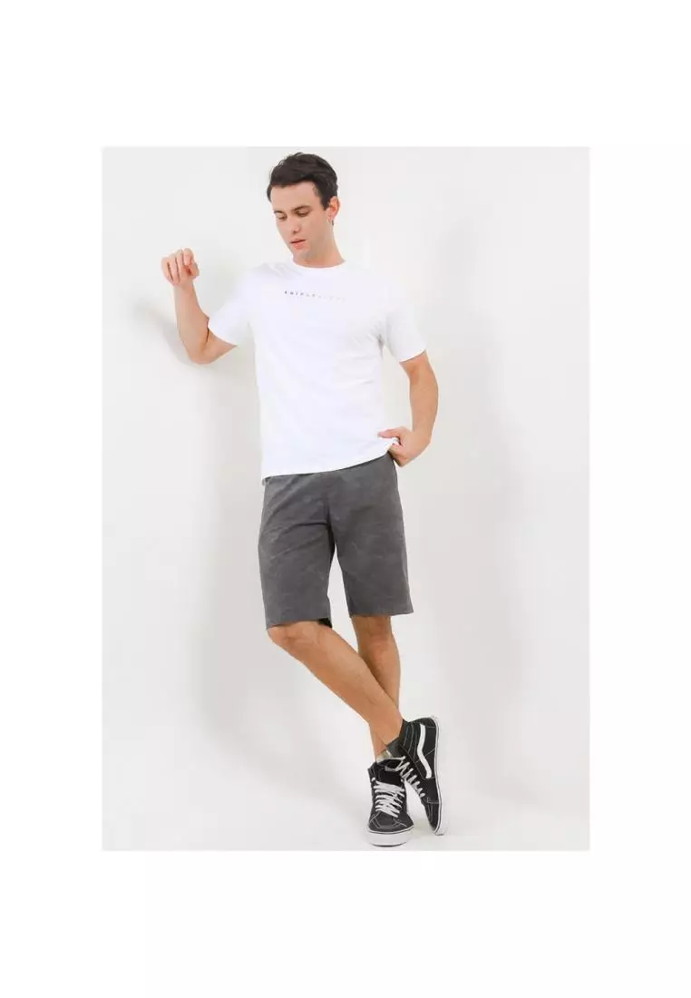 TRIPLE Celana Pendek Chinos Stretch (347 848)