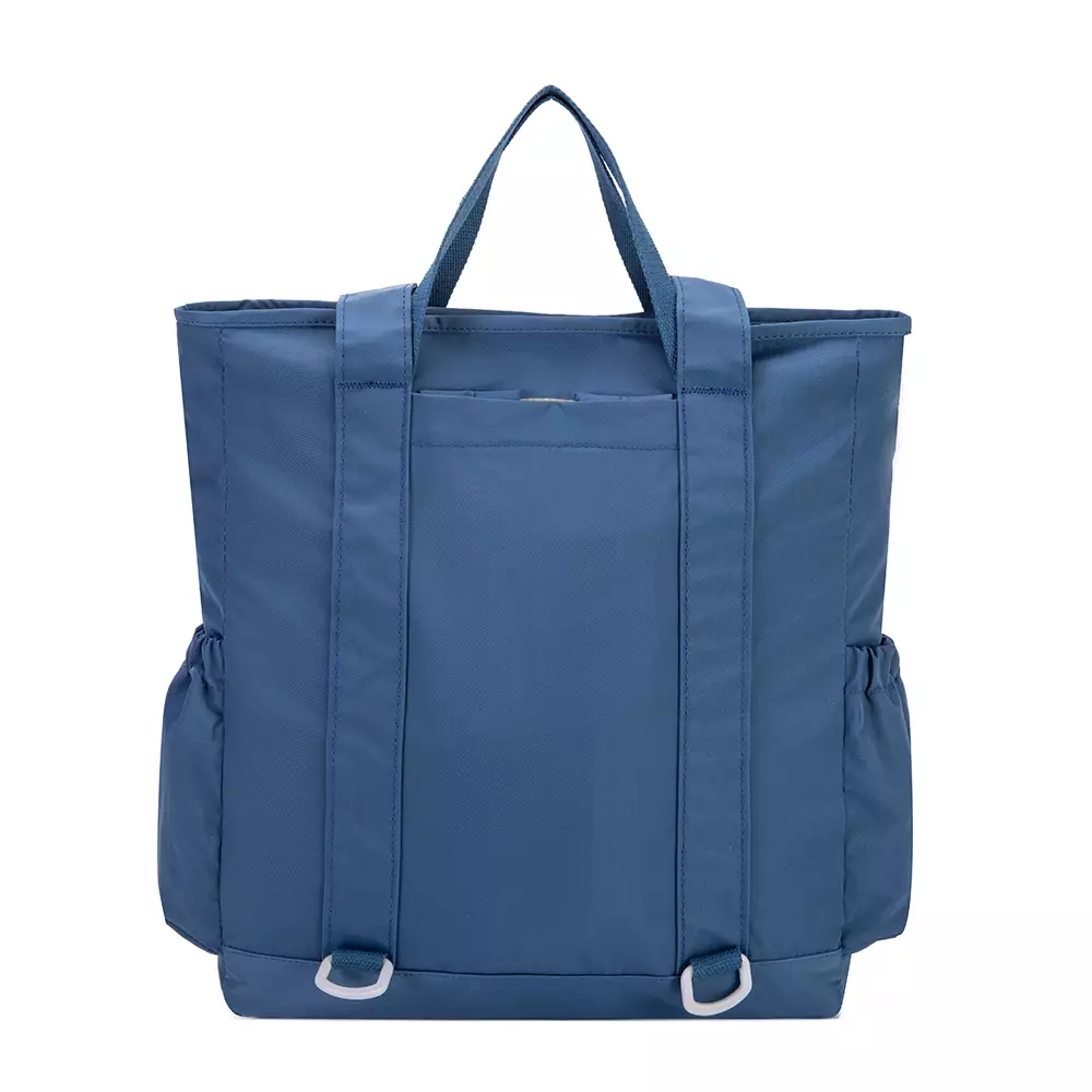 Navy Club Regate Two Way Tote Bag  and Backpack Daypack Totepack Tas Travel - Duffle Bag Tas Pria Tas Wanita