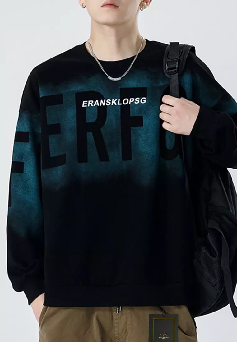 Letter Dye-Printed Sweatshirts HP81120