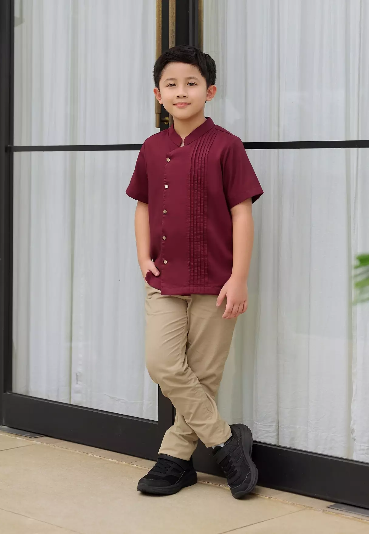 Azka Koko Kids - Burgundy