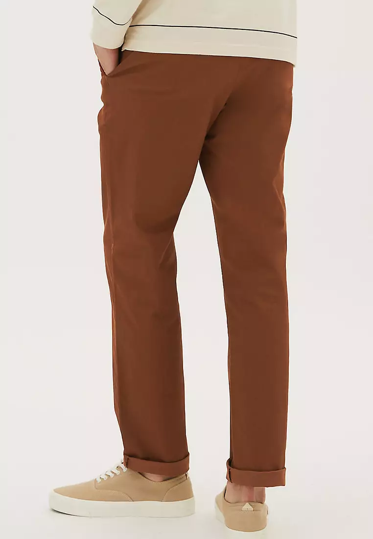 Regular Fit Stretch Chinos