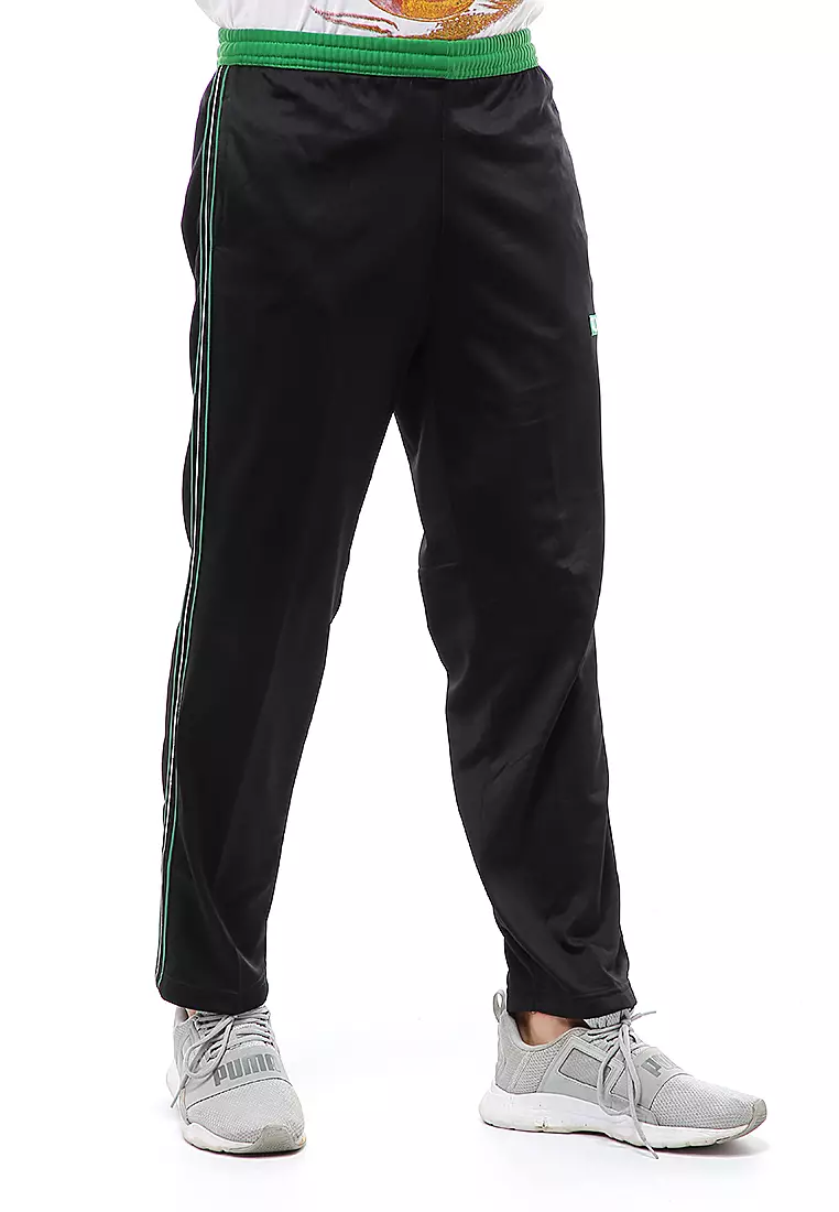 Yume Long Pants Celana Panjang Olahraga Pria Strip 3 Material Diadora ORIGINAL - Green