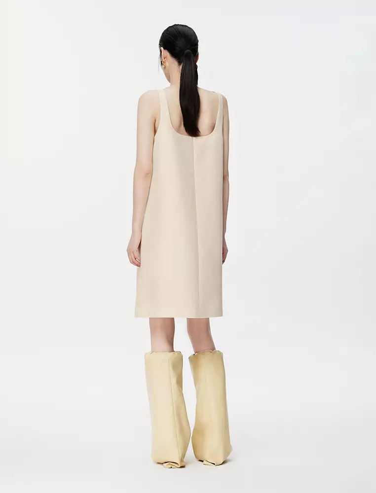 中長款吊帶連衣裙