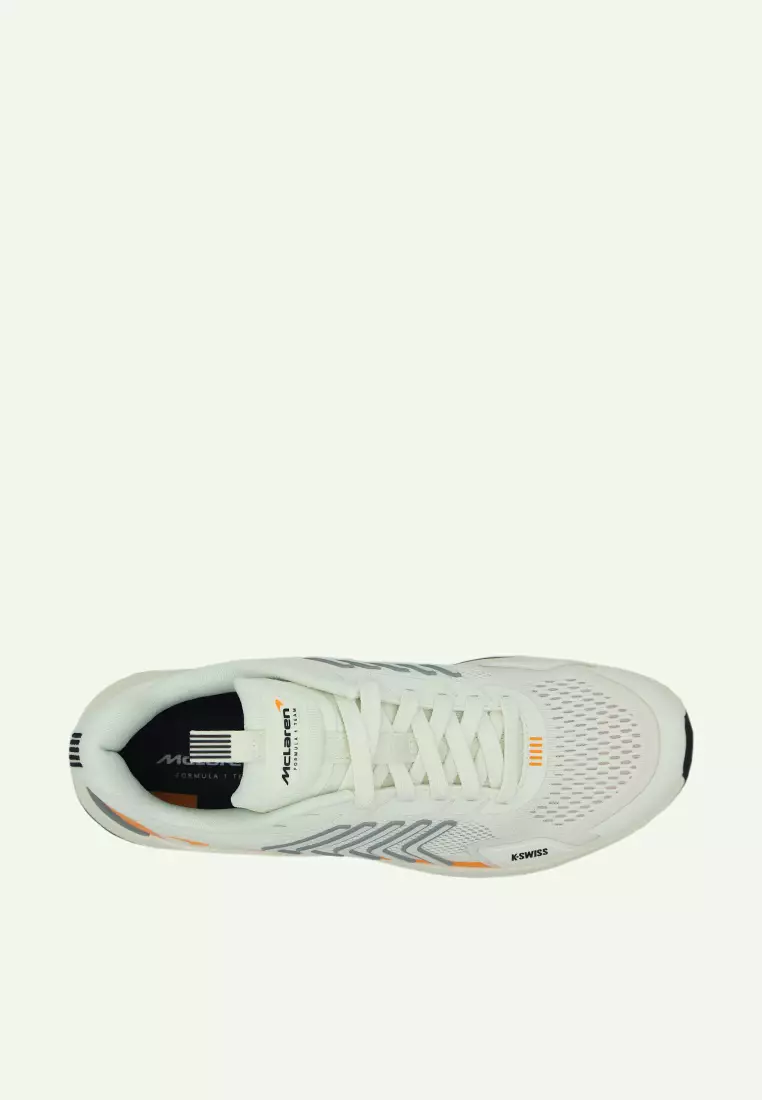 Tennis Shoes K Swiss Men Aero Knit Brilliant Blue Neon Orange