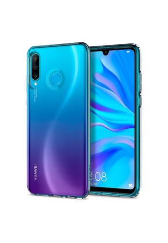 spigen liquid crystal case for huawei nova 4e crystal clear