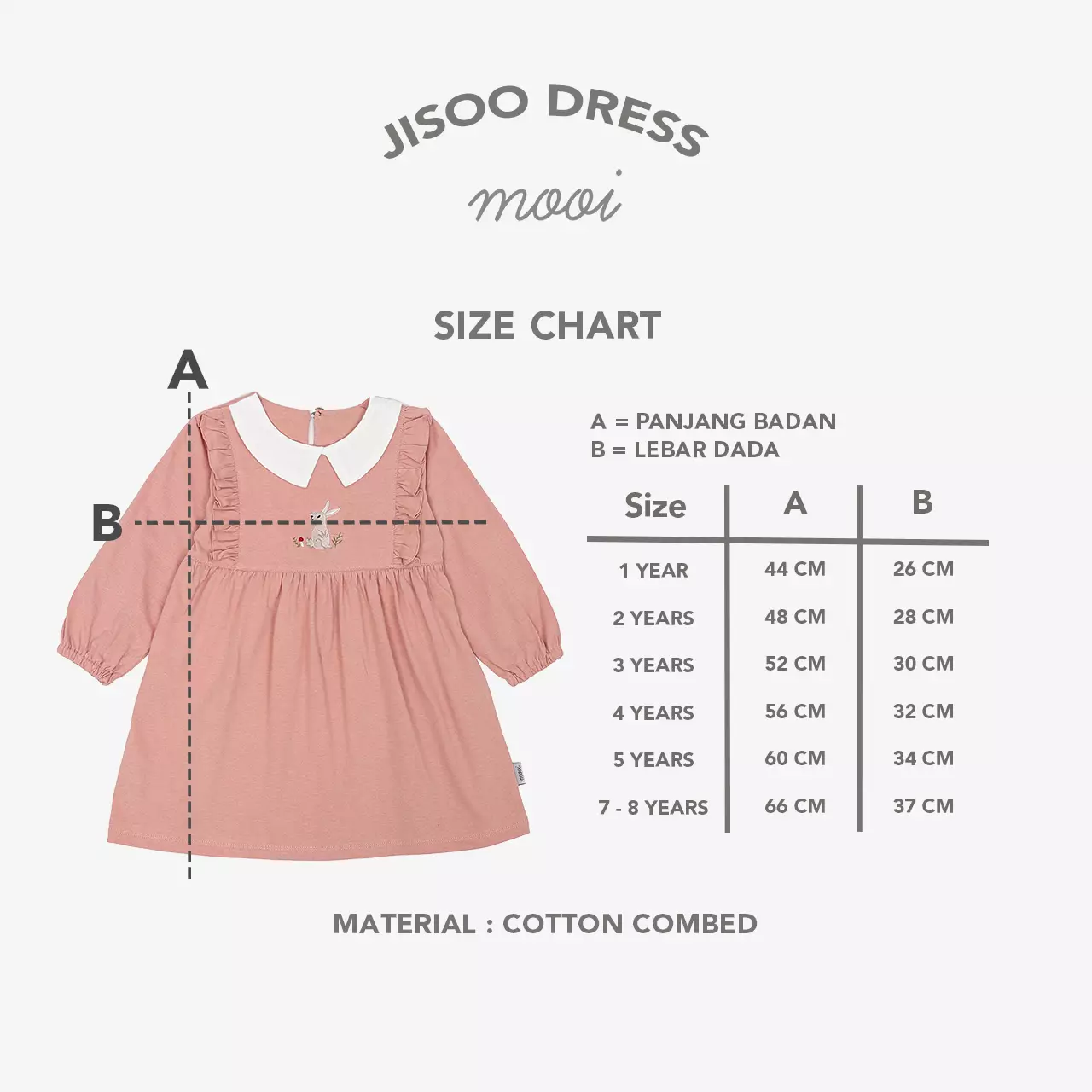 Mooi Dress Anak Perempuan Jisoo Dress - Tea Green