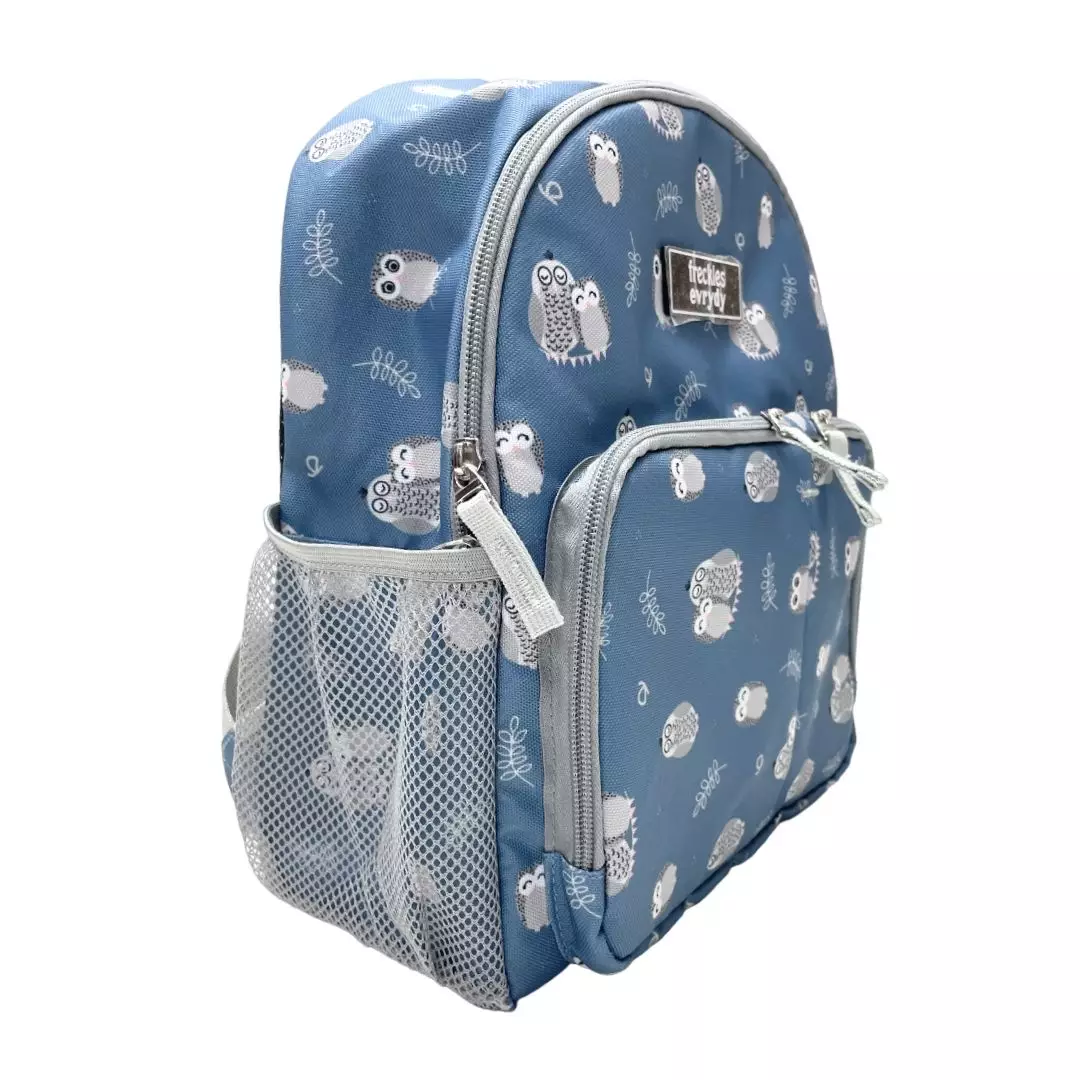 Bundling Freckles Evrydy Backpack Kids & Junior Owl Blue - Tas sekolah anak couple