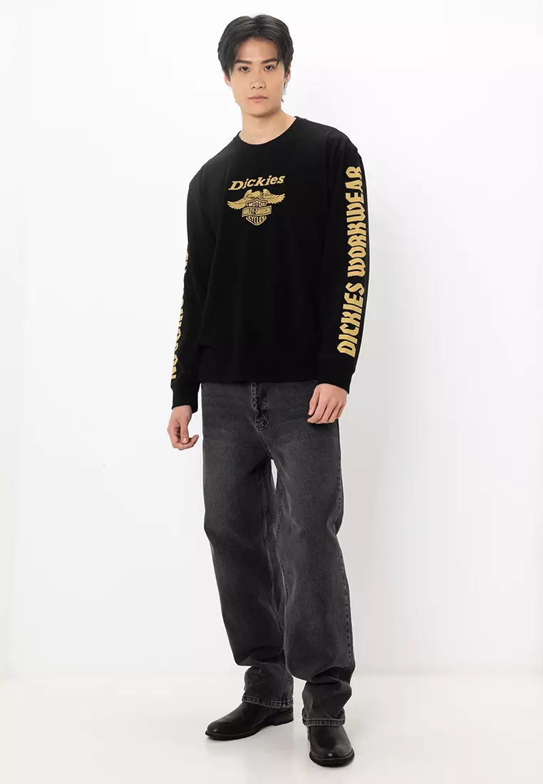 Dickies x H-D® Heavyweight LS Eagle Tee