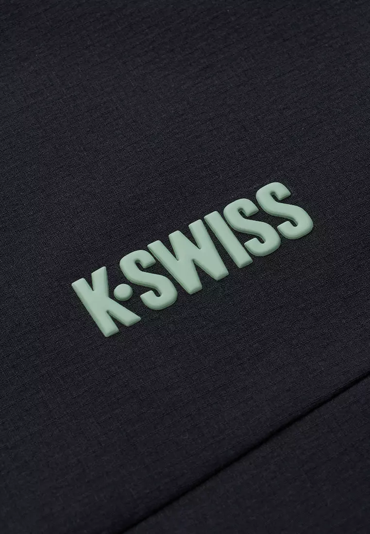K- SWISS X ANDREY RUBLEV 男裝 LOGO 寬鬆方格暗紋連帽外套