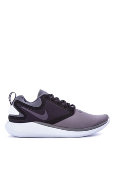 Nike multi and grey Women's Nike LunarSolo Running Shoes NI126SH0WCMVID_1