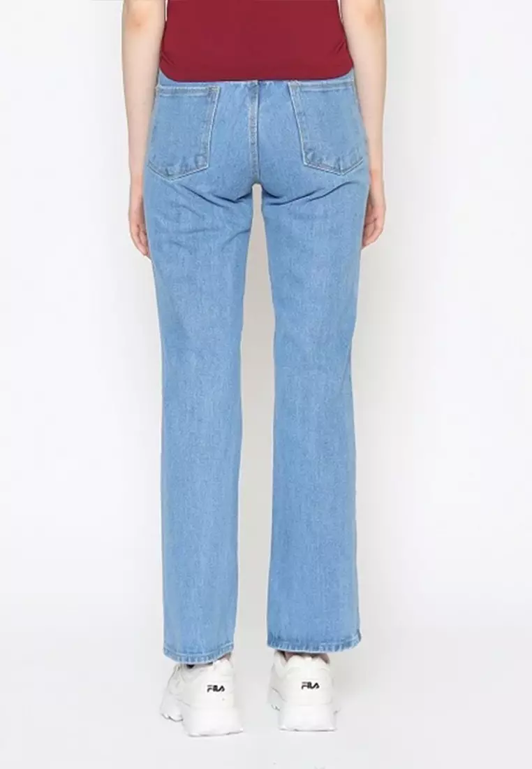 Fitwear Studio - Cutbray Jeans Sabina Basic - LIGHT BLUE