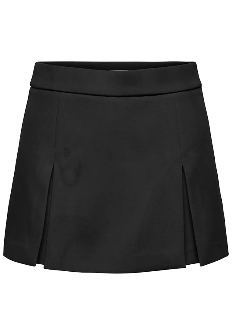 High Waist Pleat Skorts