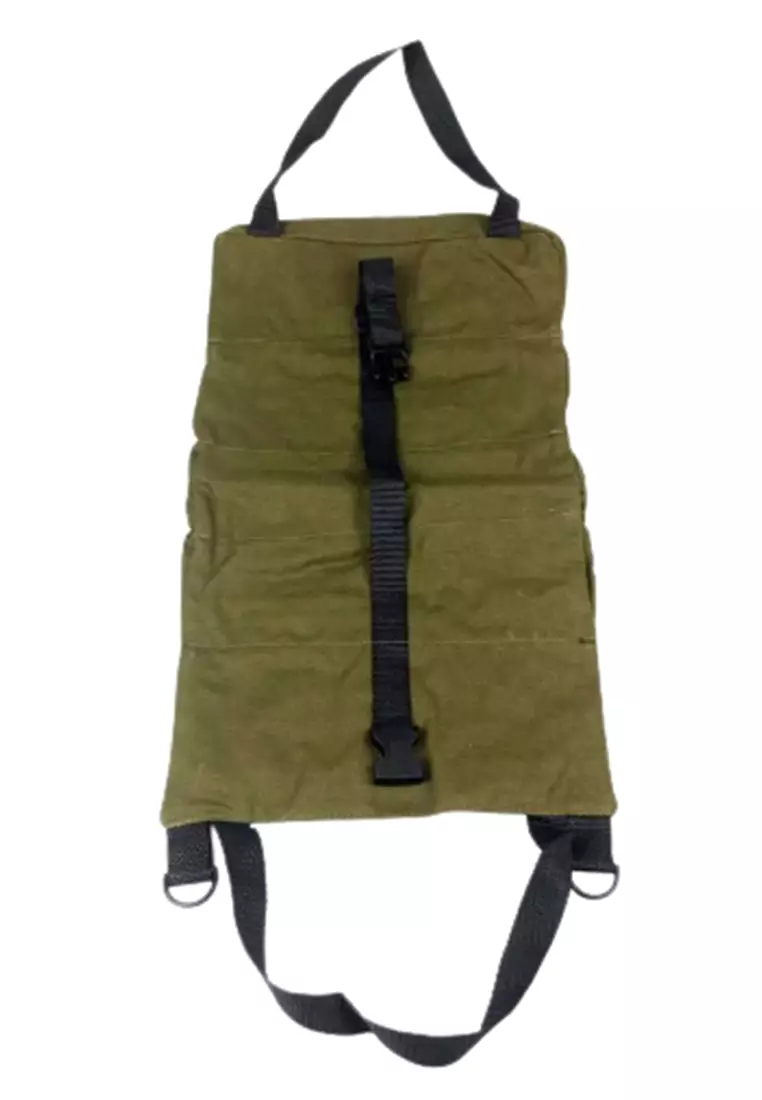 Stevie Tas Perkakas Serbaguna Roll Pouch Tool Bag Unisex Desain Portable Material Canvas ORIGINAL - Army Green