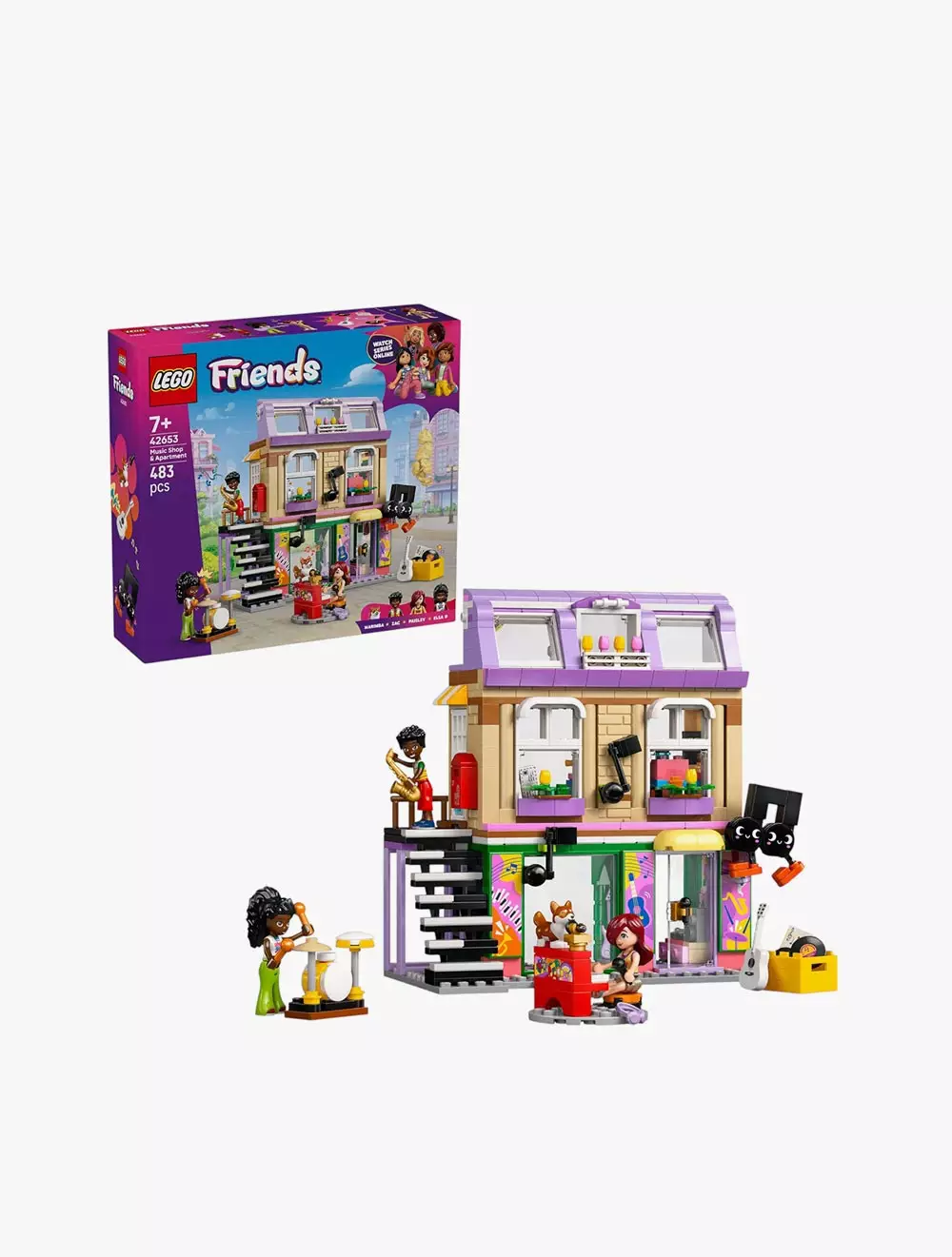 LEGO® FRIENDS Music Store & Apartment - 42653