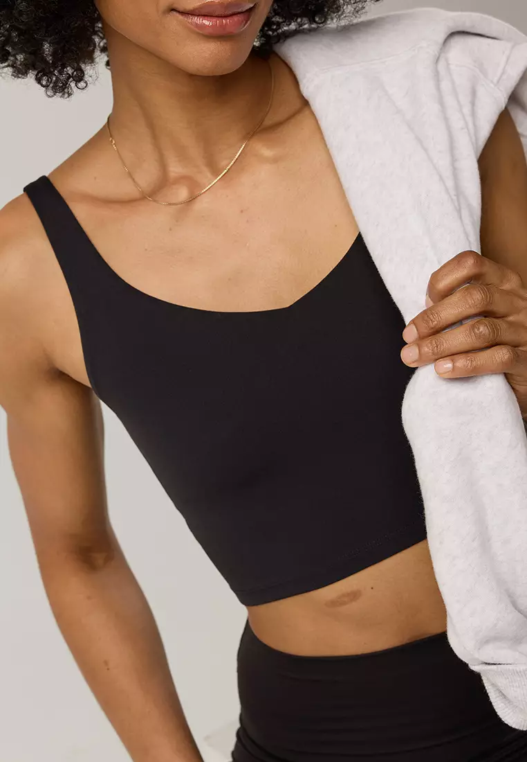 Real Me Low Key Longline Sports Bra