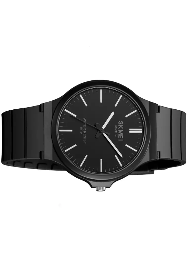 Jam Tangan Analog Pria Waterproof Strap Tali Material TPU DV44 ORIGINAL